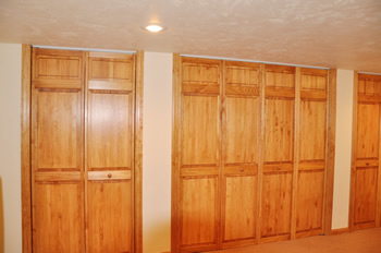 Closets after remodeling